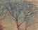 Traditional Chinese Painting "Two Horses" with gold - 5