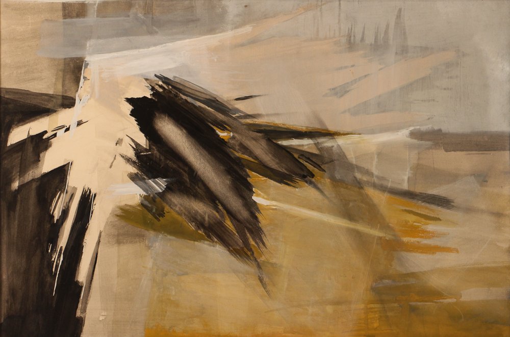 Rochelle Blumenfeld Abstract Painting on paper (1 of 6)