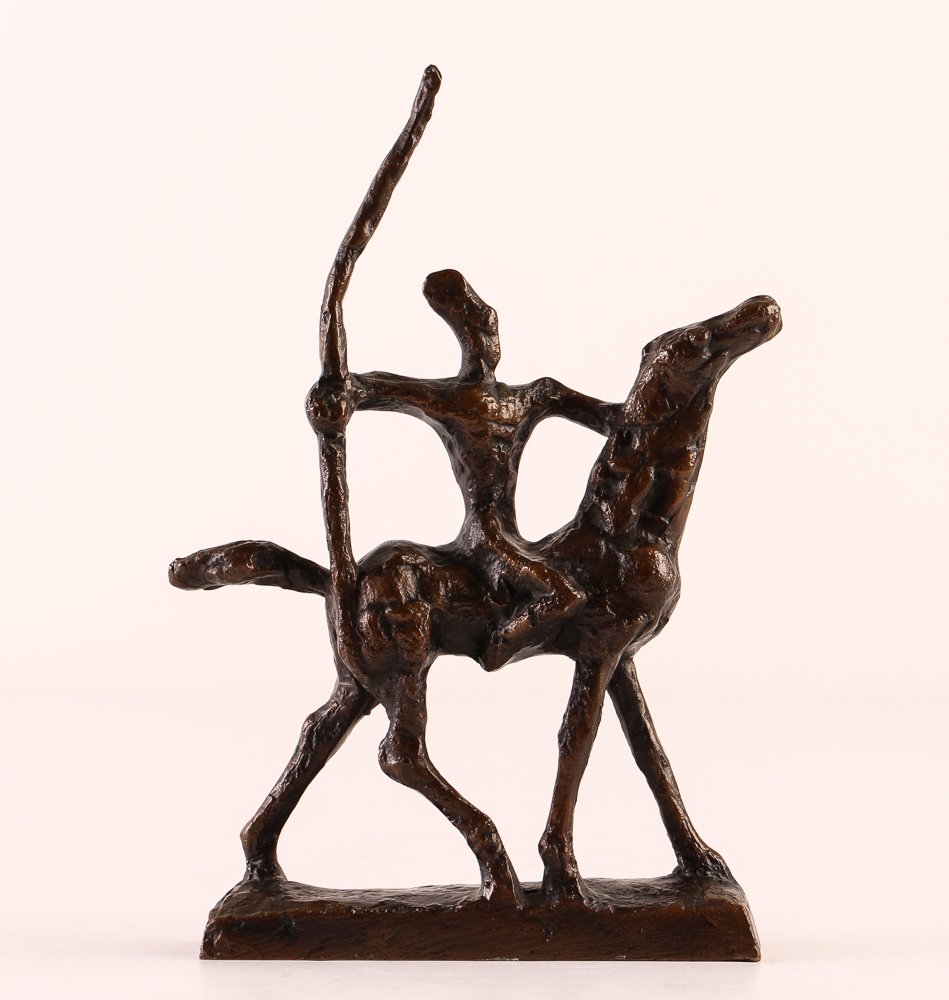 Burhan Alkar Bronze "Archer on Horseback" (1 of 8)