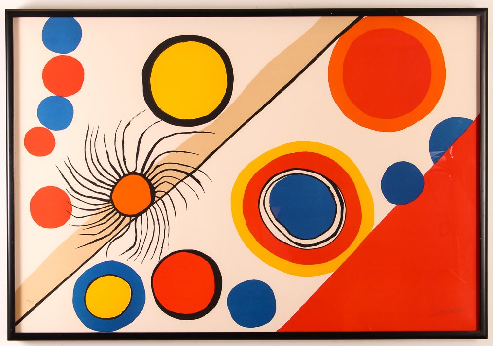 Alexander Calder orig litho "Spider's Nest" (1 of 9)
