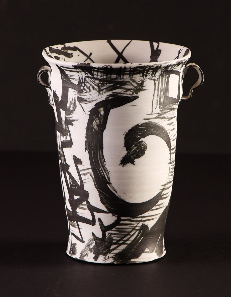Edward Eberle Blind Pattern Ceramic Vase (1 of 10)