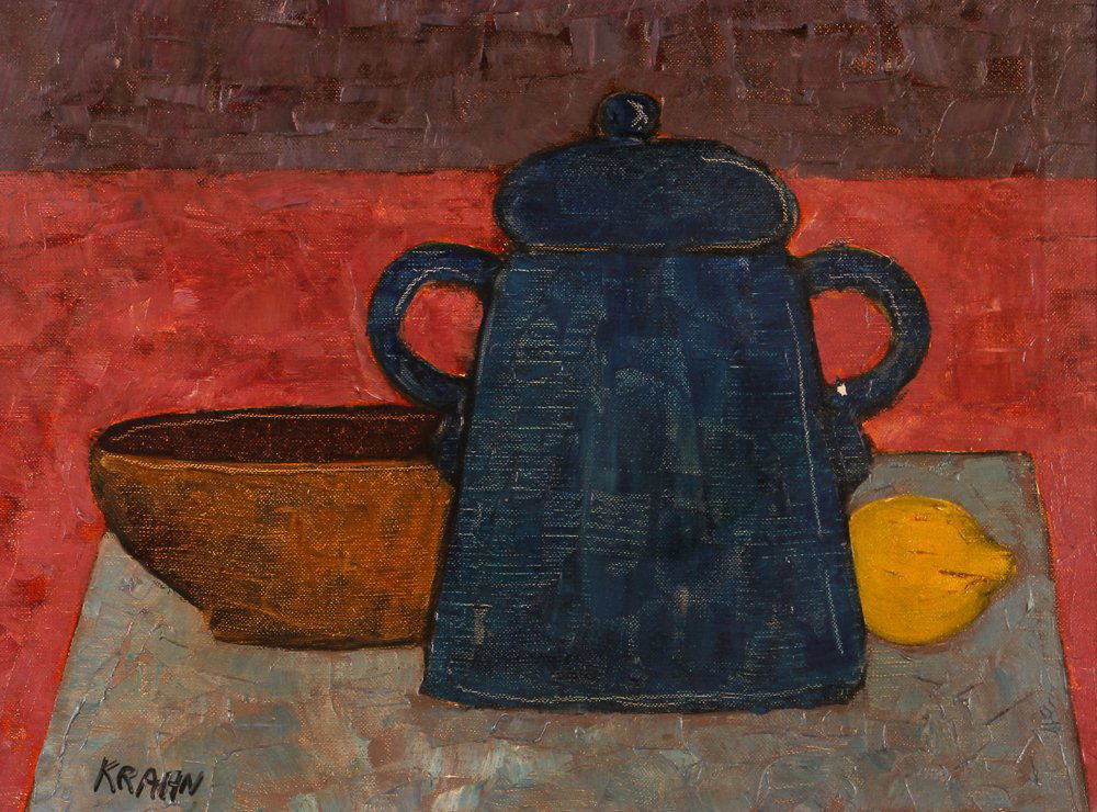 William Krahn 1960's School of Paris "Still Life" (1 of 9)
