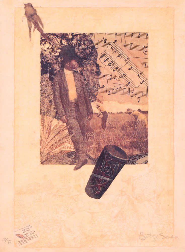 Betye Saar Untitled Color Serigraph: Artist Saar, Betye (American, b. 1926) Title Untitled Date cir. 1990 Medium color serigraph Dimensions 14.75 x 10.75 inches Edition edition 3/75 Signature pencil