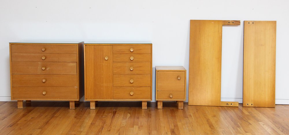 George Nelson Bedroom Set with Cupcake Pulls (1 of 10)