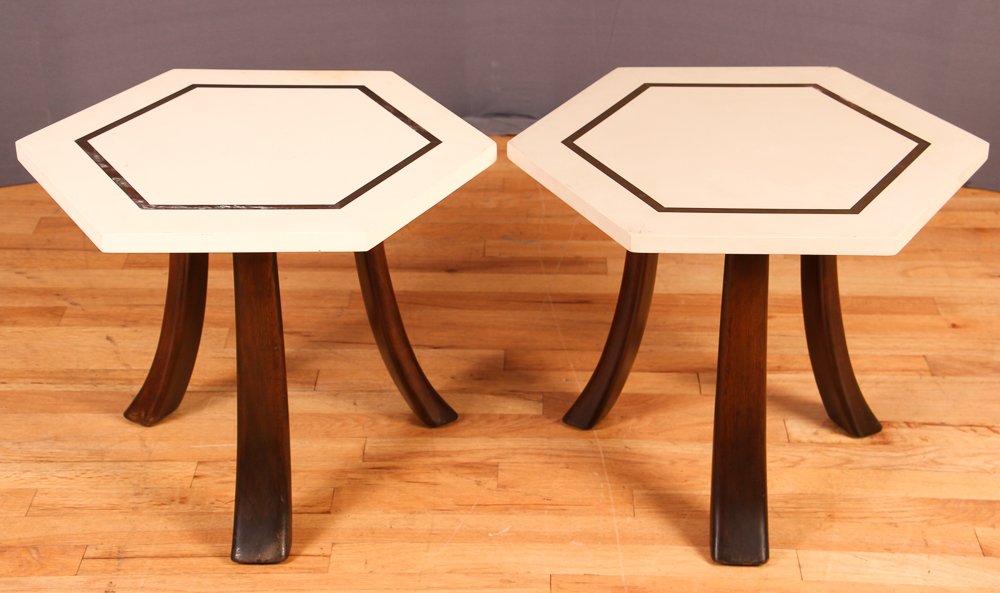 Pair of Harvey Probber End Tables (1 of 10)