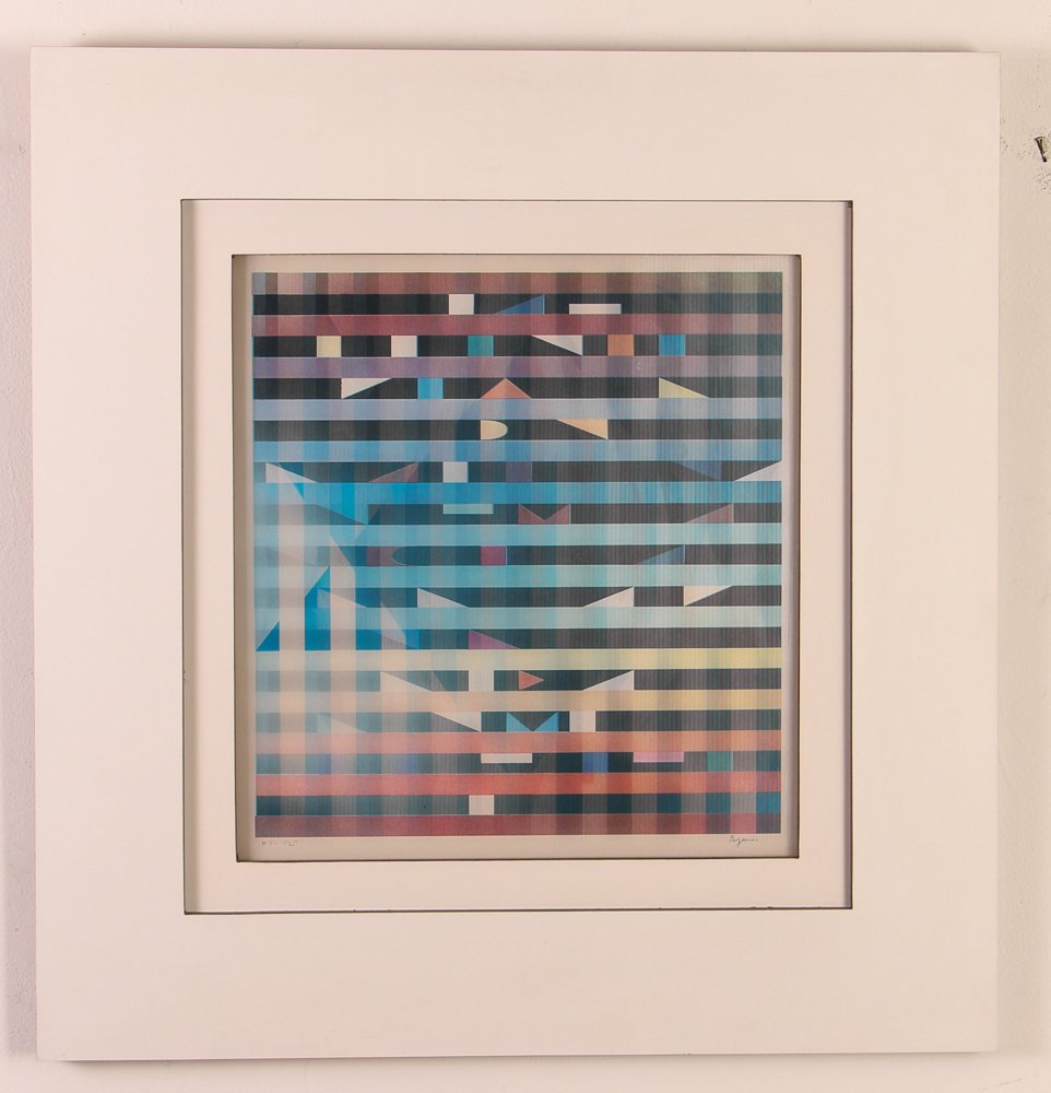 Yaacov Agam agamograph "Star of Love" (1 of 8)