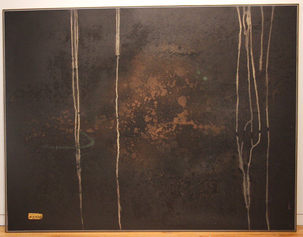 Richard Beaman 1968  ptg. "A Clear Pure Note in the (1 of 6)