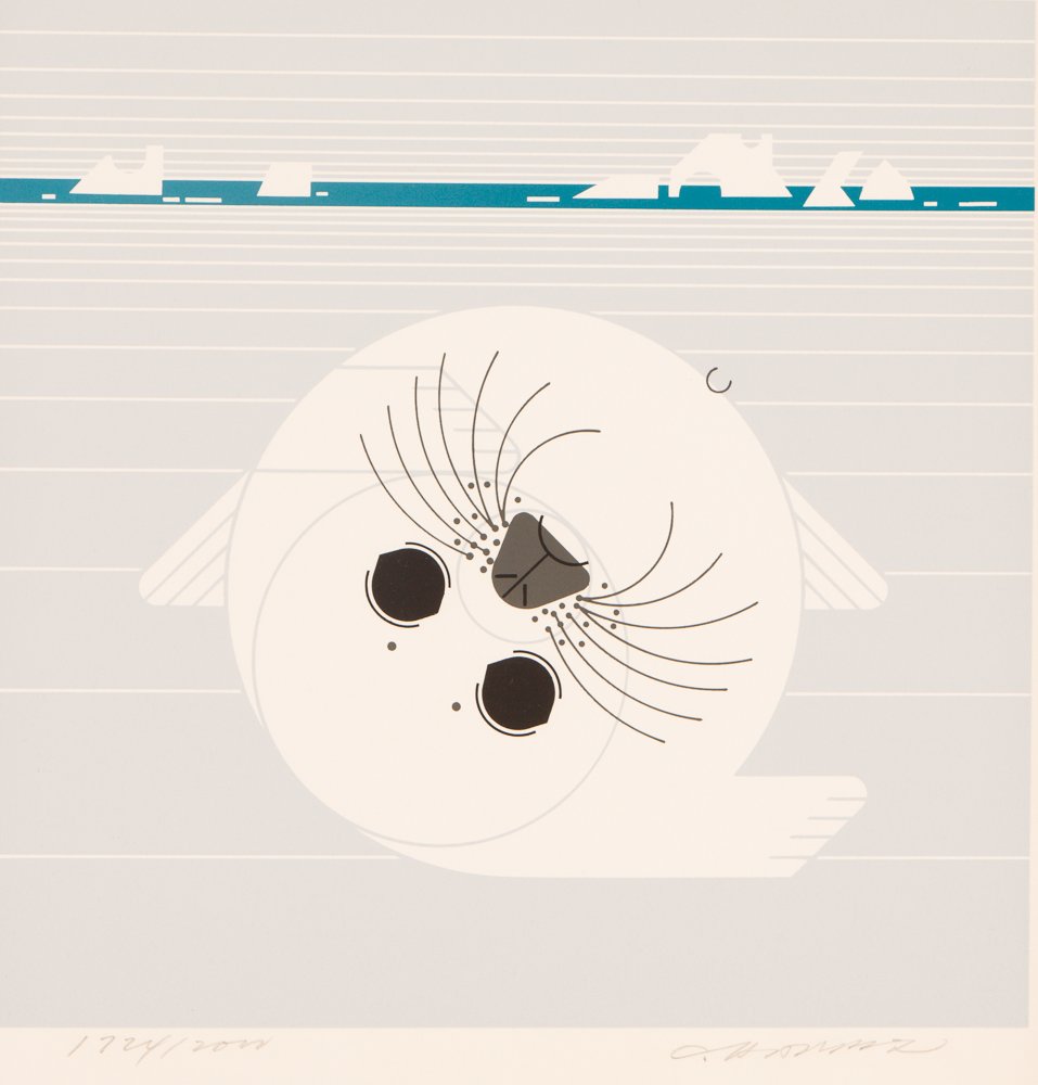 Charlie Harper Serigraph "Whitecoat" (1 of 5)