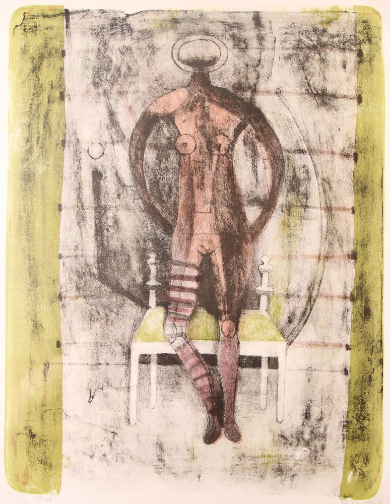 RUFINO TAMAYO 1969 litho Mujer con Media Malva (1 of 4)