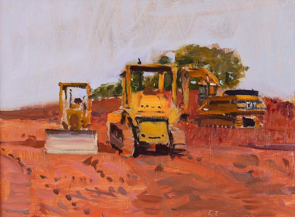 Edward Thomas 2001 ptg. "Earth Movers, Red Clay" (1 of 5)