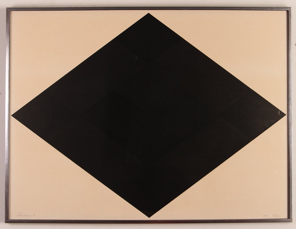 1975 Abstract print "Anabiosis" (1 of 6)