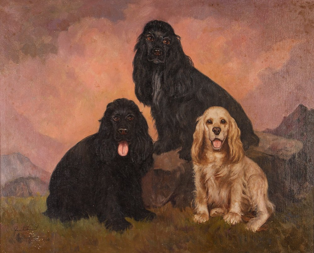 Jose Bumanlag David Philippine "Portrait of Three Dogs" (1 of 10)