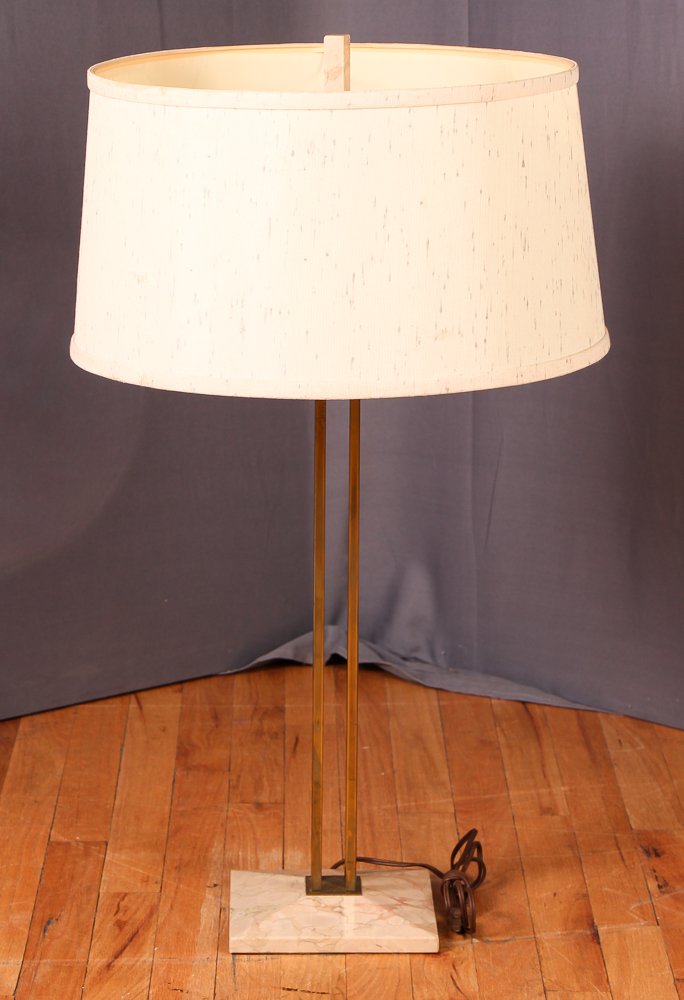 Hollywood Regency Brass Table Lamp (1 of 6)