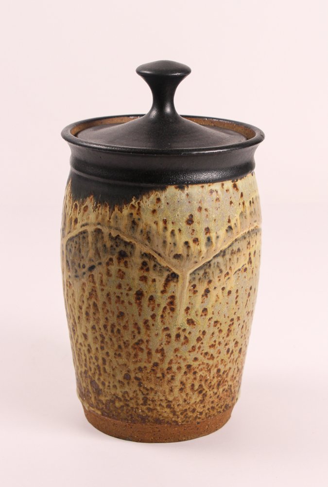 Ron Pivovar Lidded Ceramic Vessel (1 of 7)