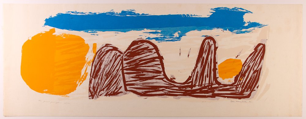 Sister Mary Corita  1964 "The Great Pumpkin" (1 of 6)