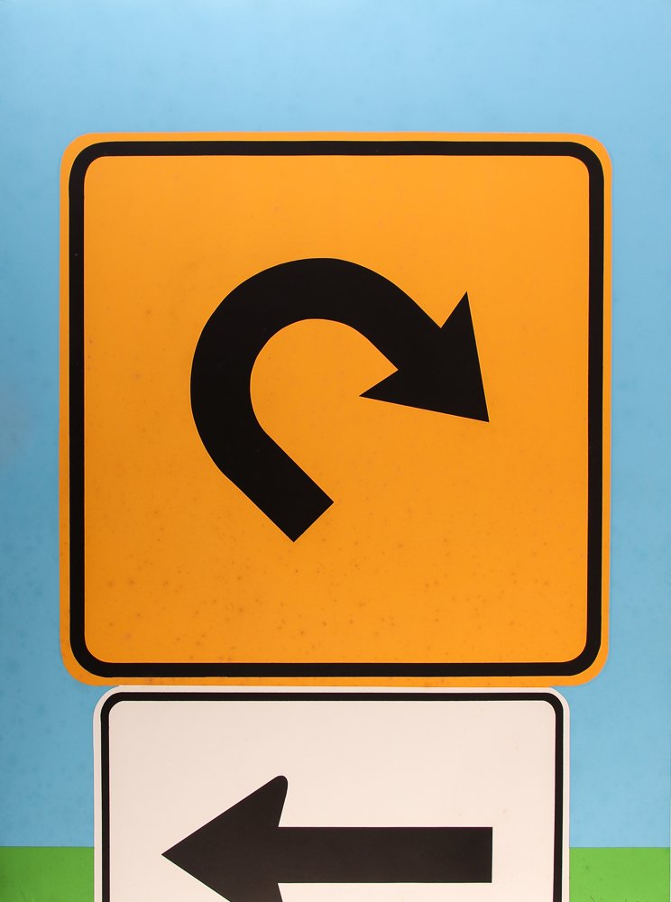 Allan D'Arcangelo Serigraph "Landscape III" 1965 (1 of 6)