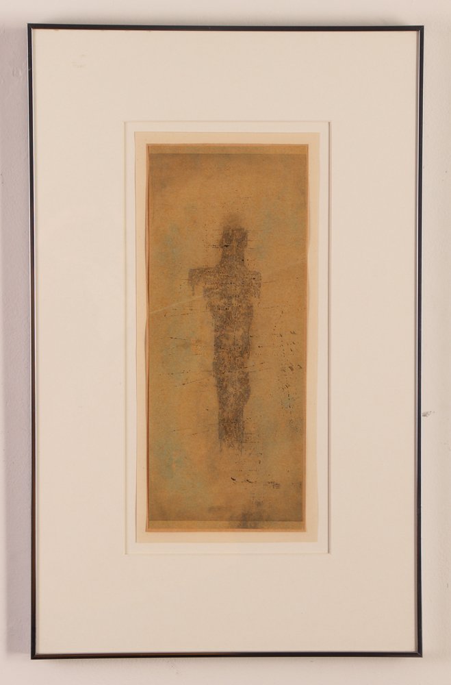 1965 Graphite Totem Drawing (1 of 6)
