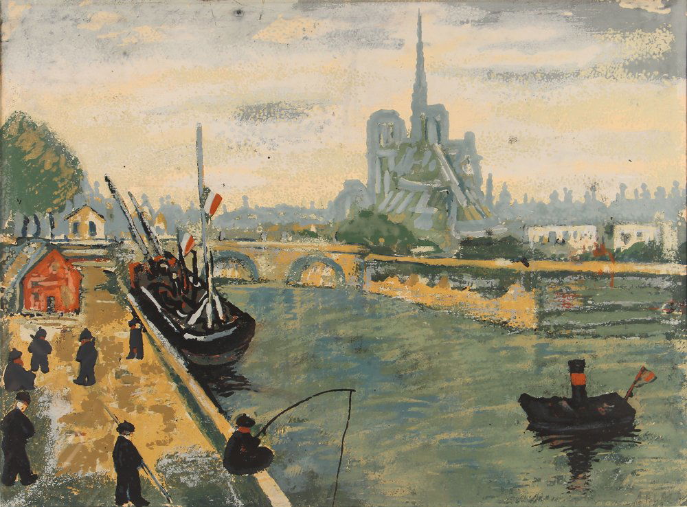 Joe Jones & Arbit Blatas signed prints (1 of 6)