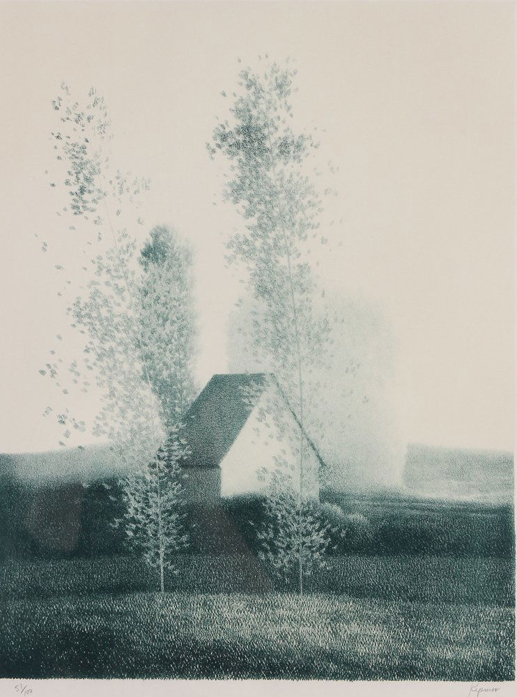 Pair of Robert Kipniss Lithographs (1 of 6)