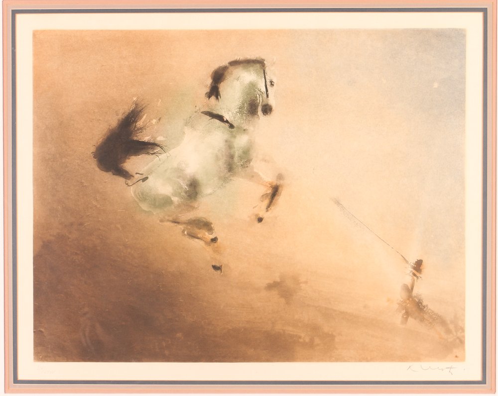 Kaiko Moti Etching The Steed 1984 (1 of 6)