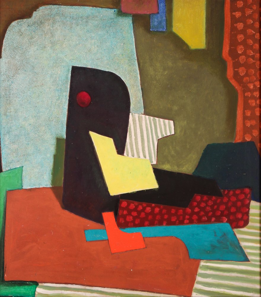 Samuel Rosenberg "Composition Geometric" Early (1 of 6)
