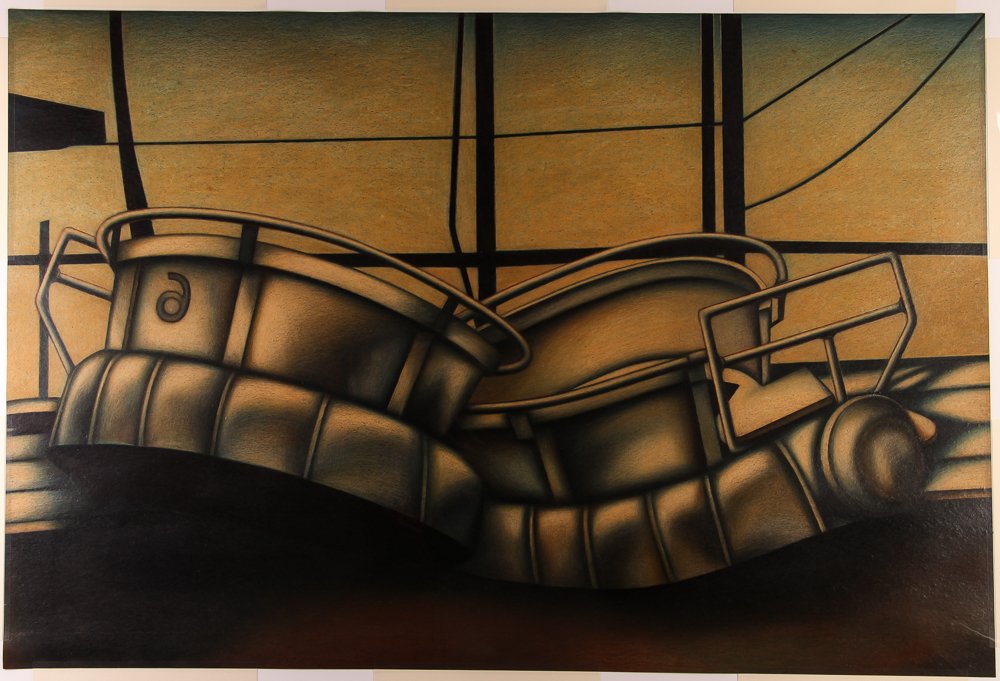 Janine Stern 1988 Drawing The Turtle at Kennywood (1 of 6)