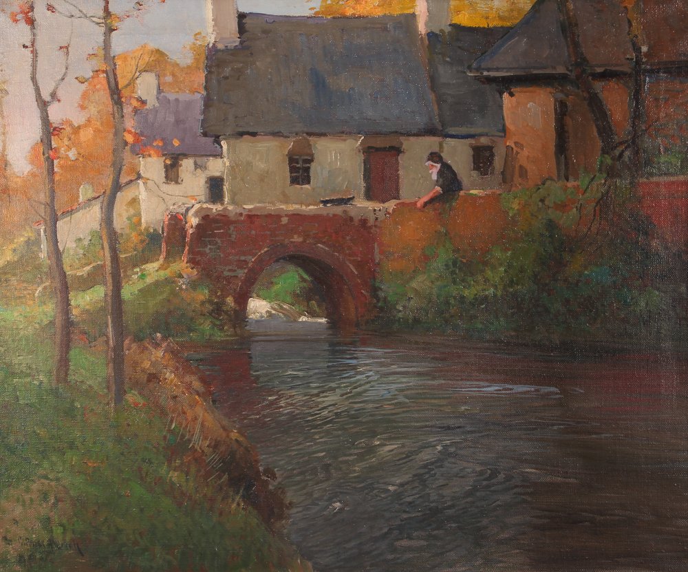 George Ames Aldrich New Hope School Painting (1 of 7)