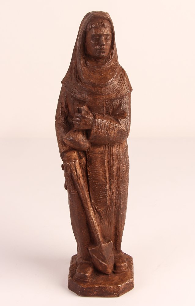 Gittings Modernist Statue of St. Fiacre (1 of 6)