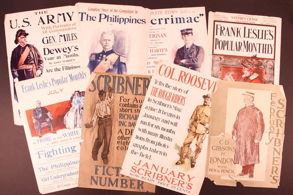 Assorted Scribner's & Frank Leslie Poster Prints (1 of 4)