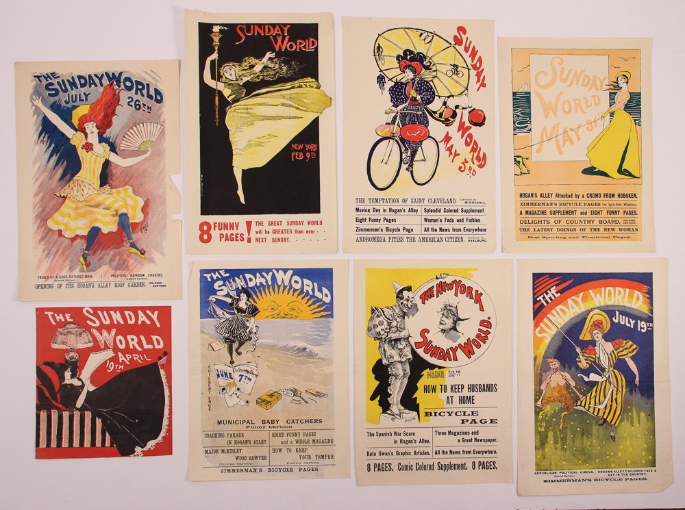 Assorted Pearson's, New York Sunday Journal & World (1 of 3)