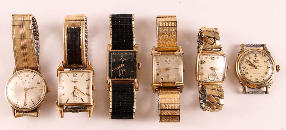Assorted Lot of 10k Gold Filled Men's Watches (1 of 4)