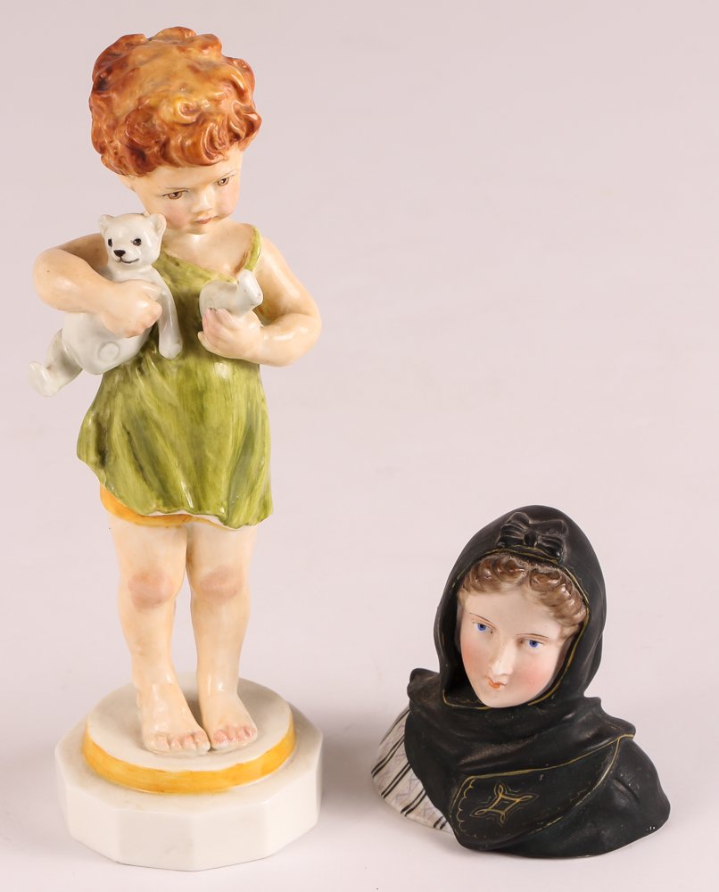 Royal Worcester Wednesday's Child Knows Little Woe (1 of 6)
