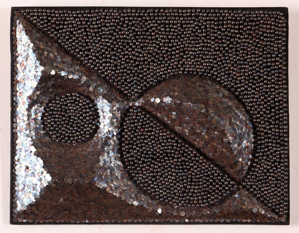 Earl Parrish 1977 Wall relief "The Key Dimension" (1 of 7)