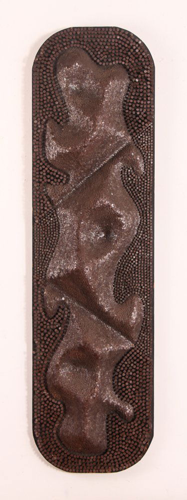 Carl Dingbat Smith Important 1974 Wall relief "Poly II" (1 of 10)