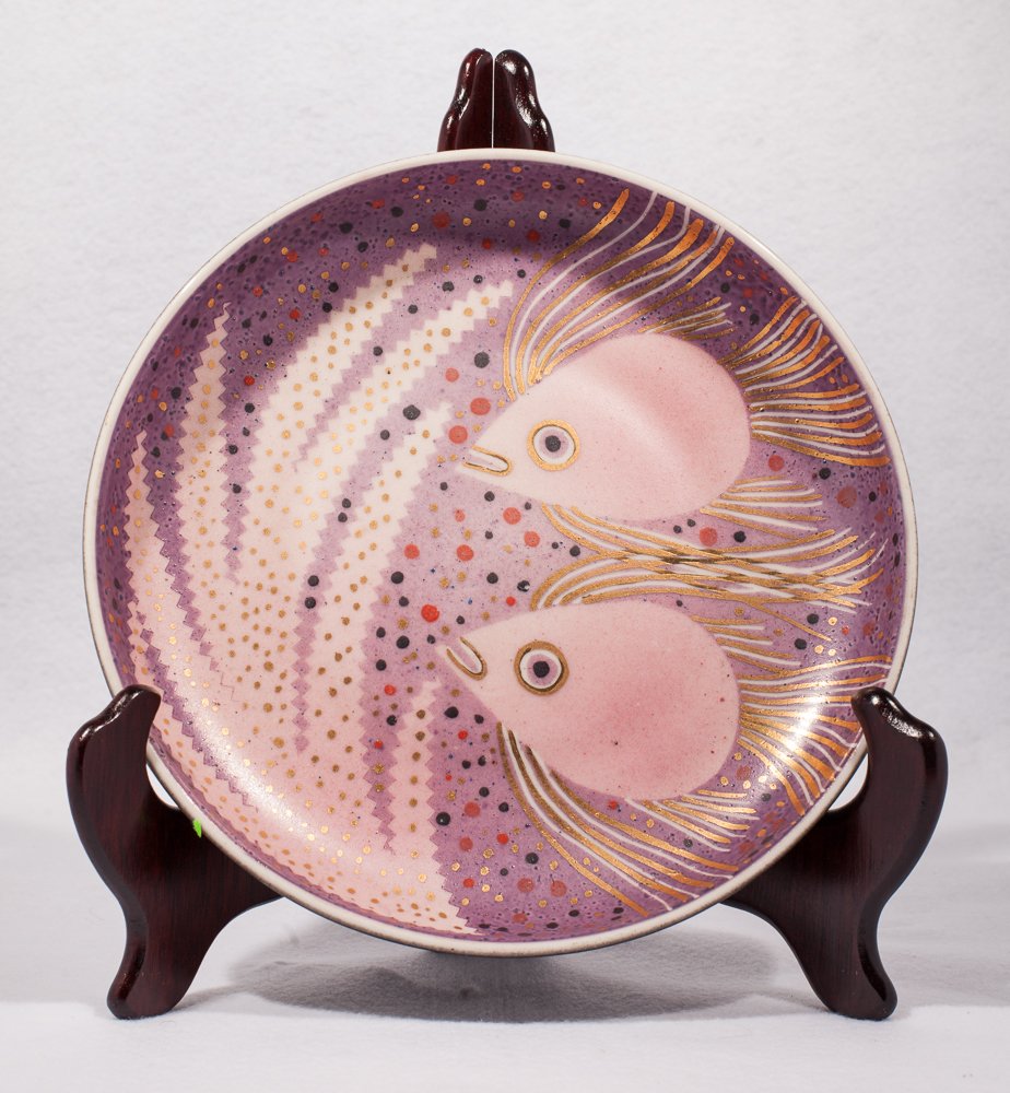 Wayland Gregory Fish Plate (1 of 1)