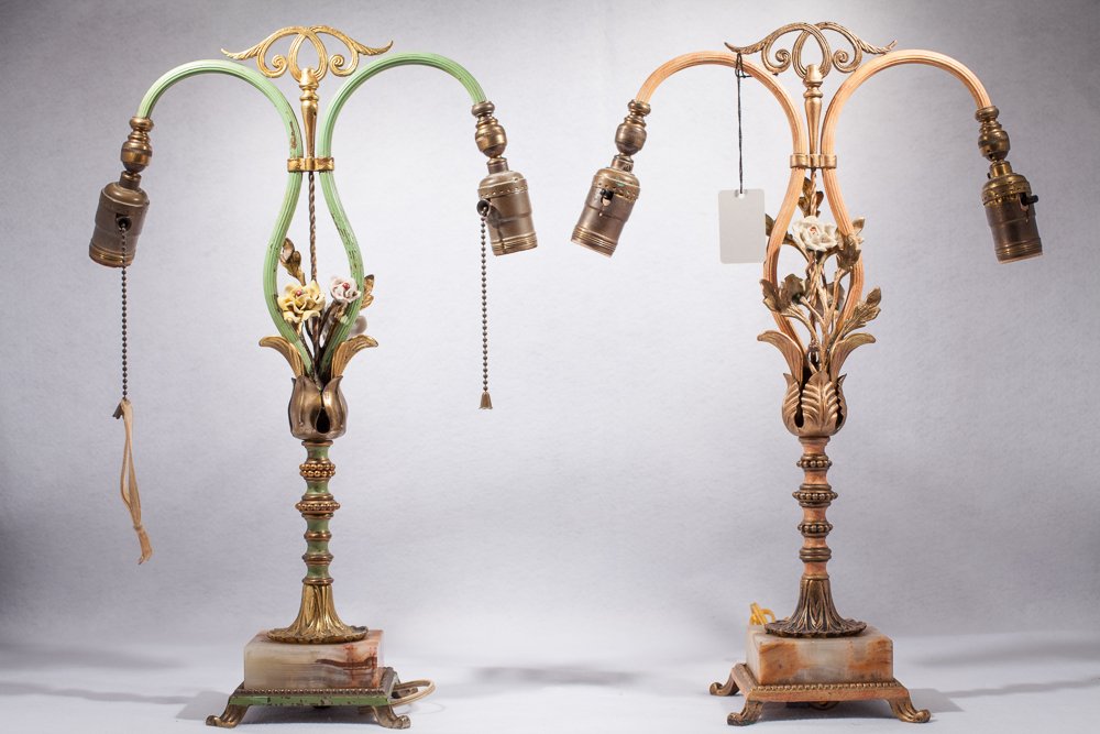 Pair Boudoir Lamps (1 of 1)