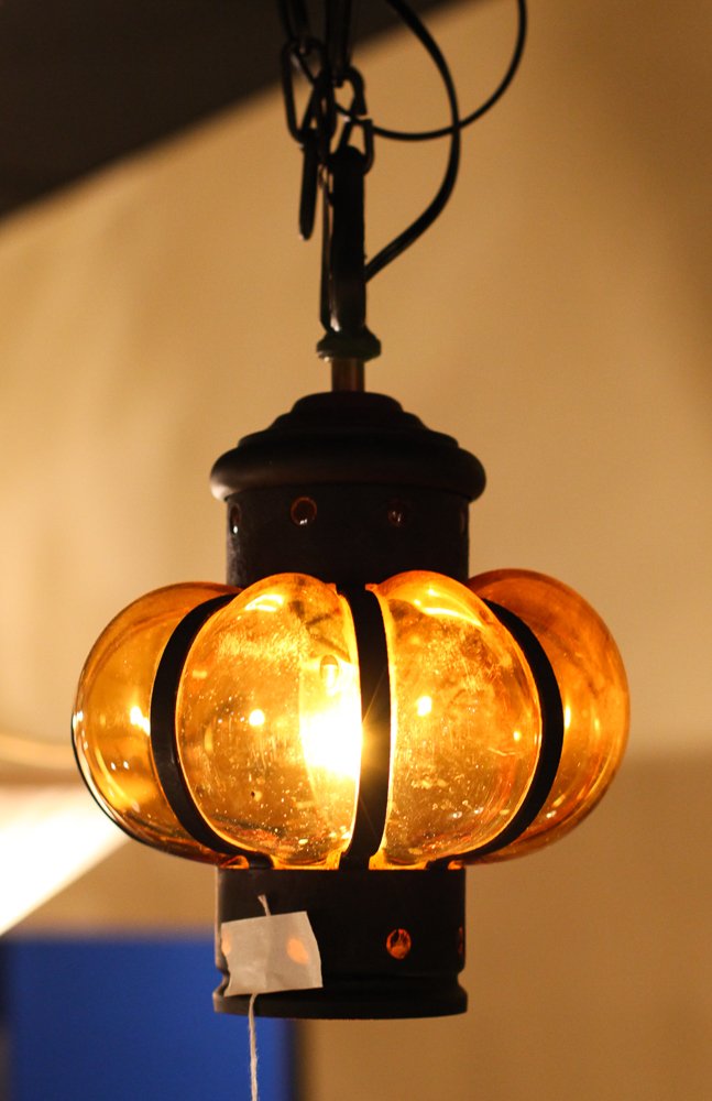 2 Art Deco Style Drop Pendant Lights (1 of 2)