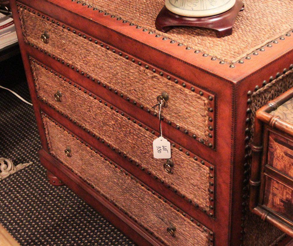 Maitland-Smith 3 Drawer Chest (1 of 1)