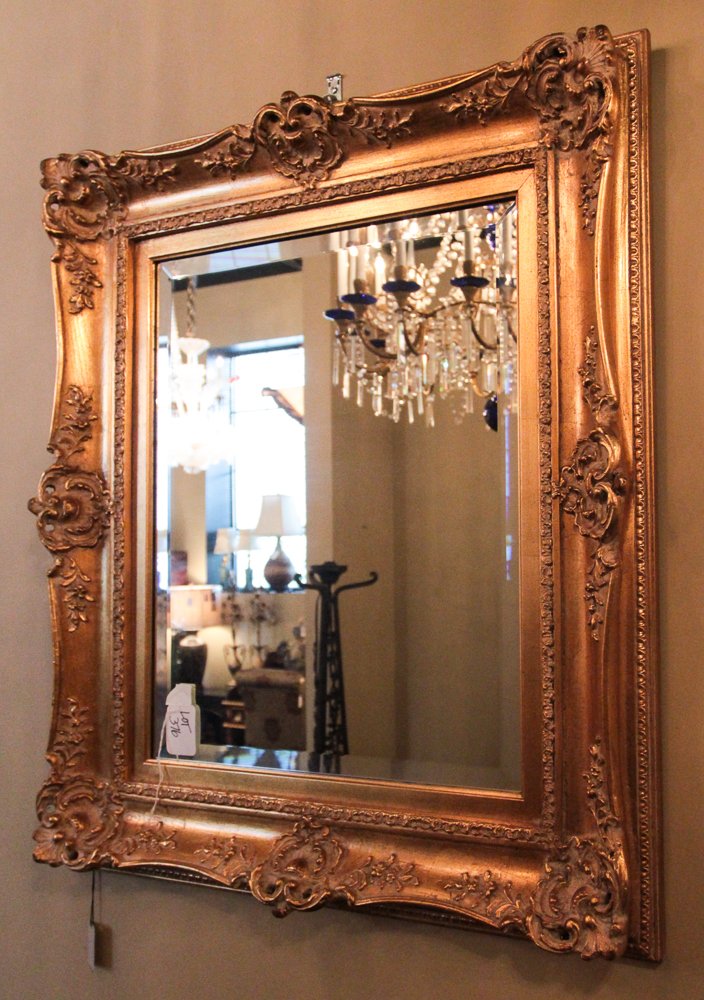Gilt Decorated Mirror (1 of 1)