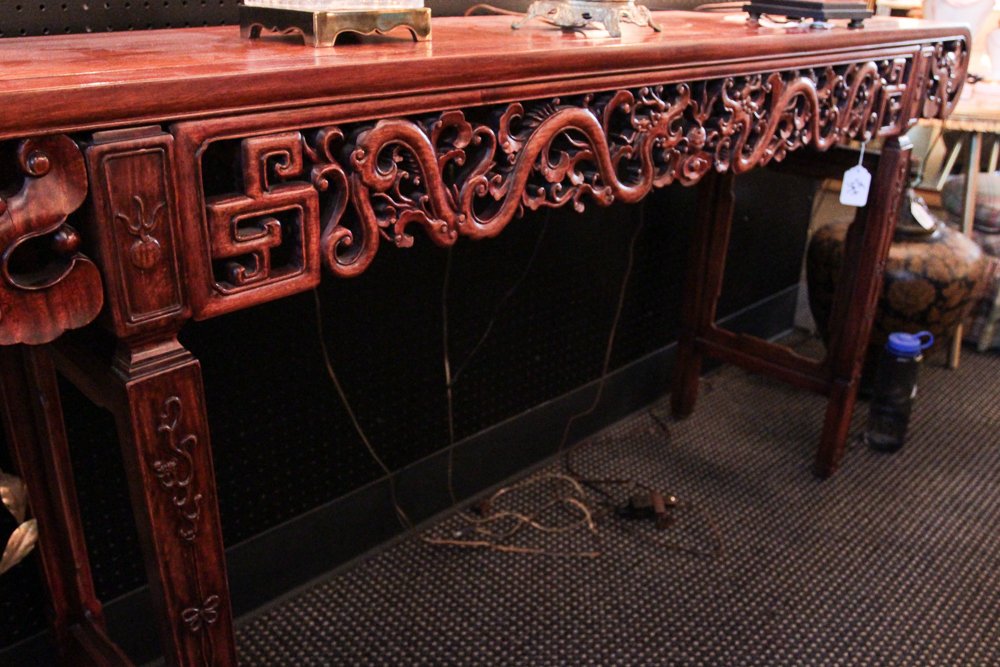 Chinese wood Altar Table (1 of 2)