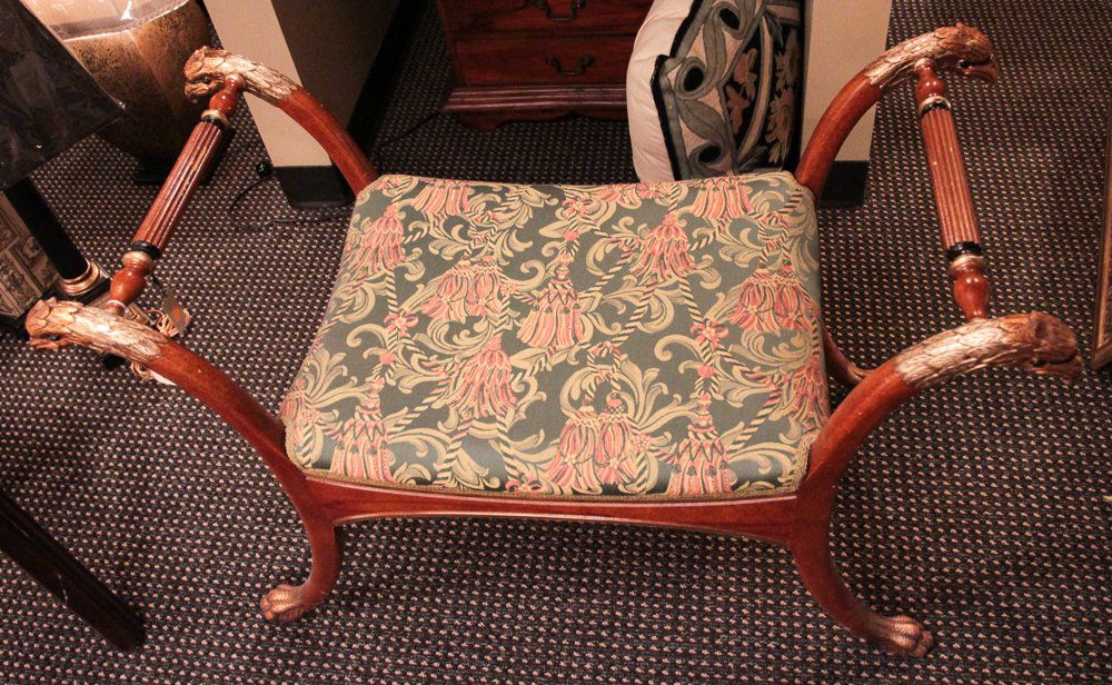 French Empire Style Bench (1 of 1)