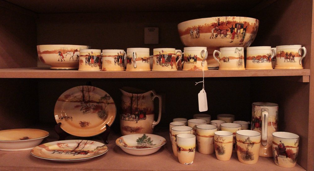 Large set of Royal Doulton Coaching Days China (1 of 3)