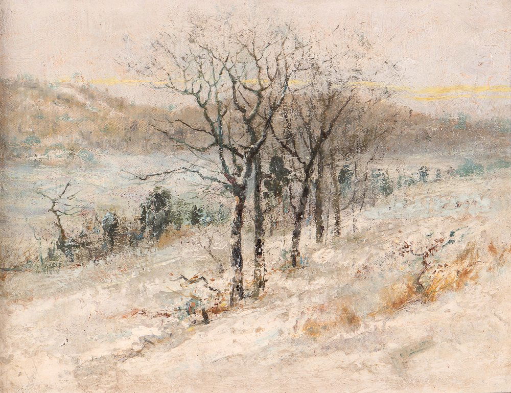 Mary Leisz "Winter Landscape" Painting (1 of 6)