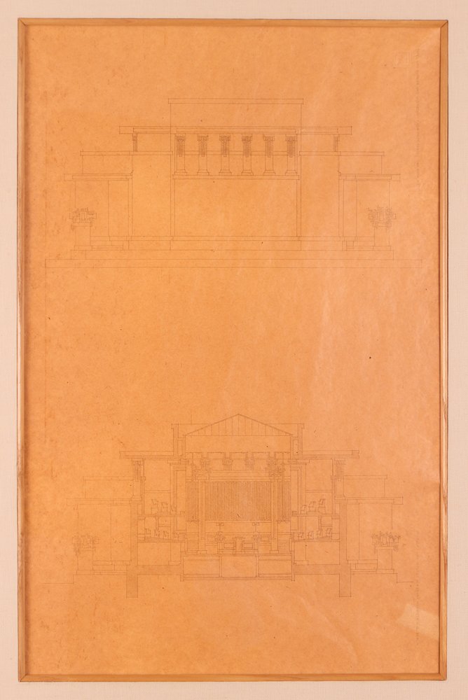 Frank Lloyd Wright House and Temple for Unity Church, (1 of 6)