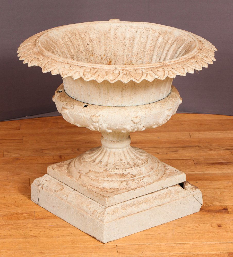 19th Century Cast Iron Planter (1 of 6)