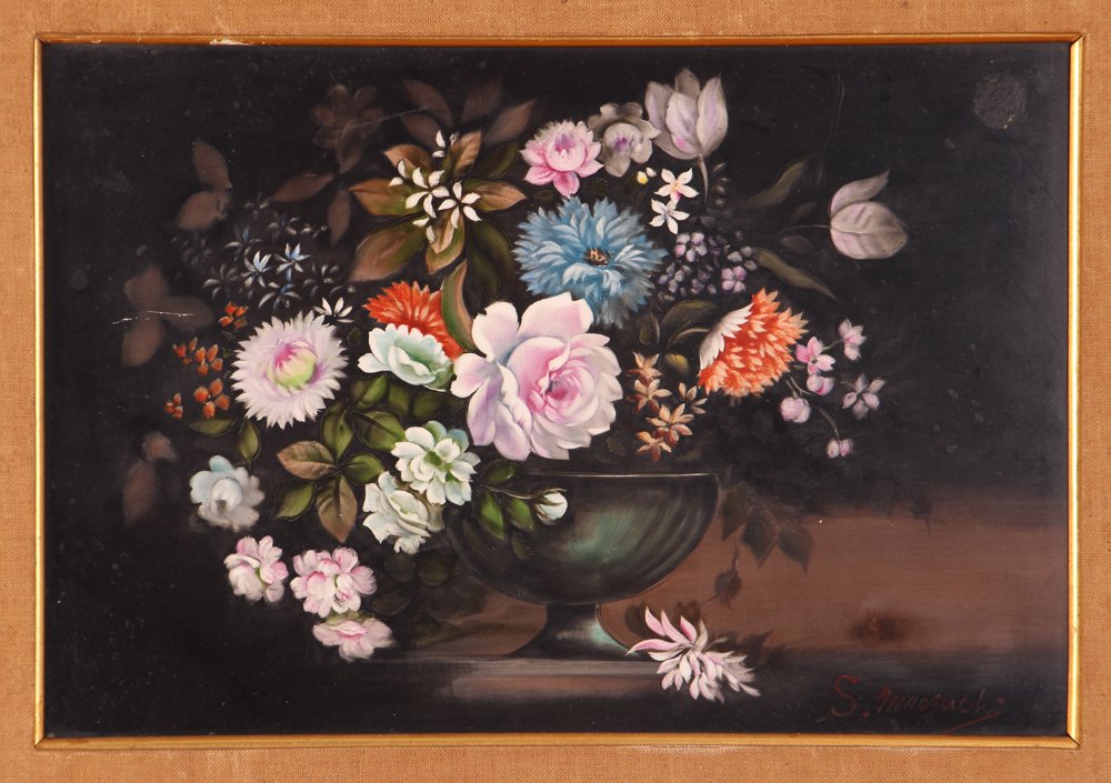 Lenwile Ardalt Porcelain Bouquet Painting (1 of 9)