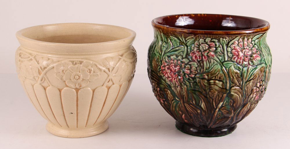 2 Art Pottery Jardinières (1 of 8)