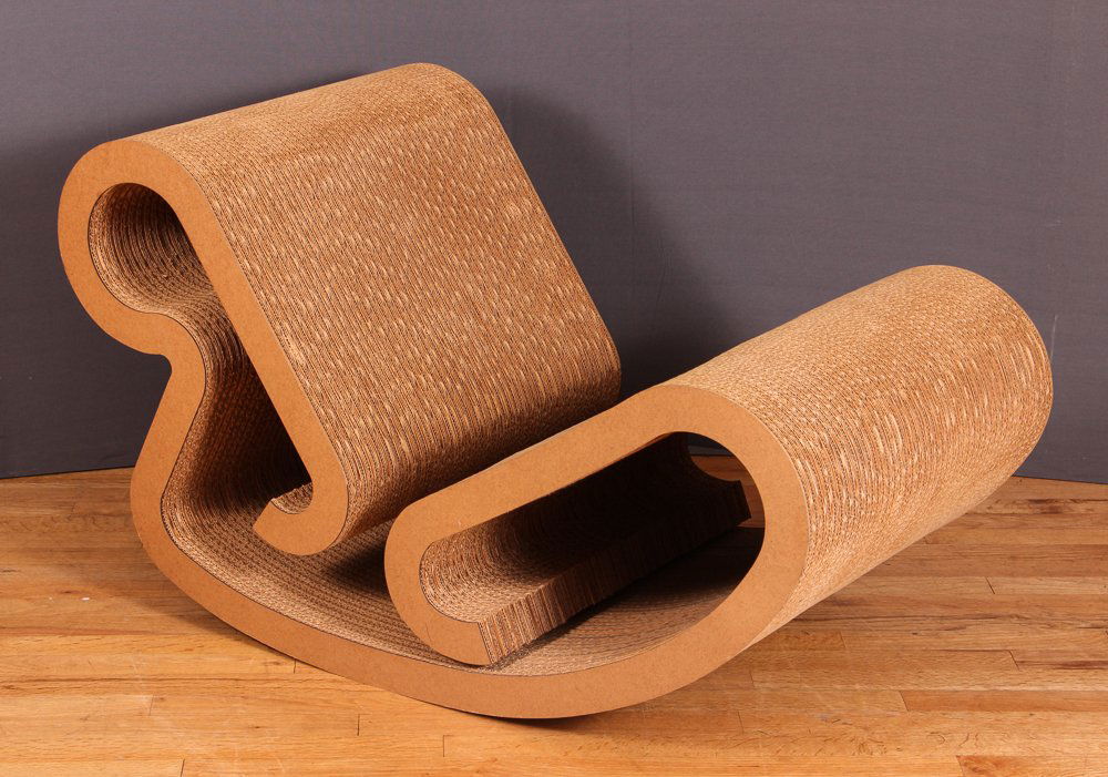 Frank Gehry Easy Edges Rocking Chair (1 of 10)