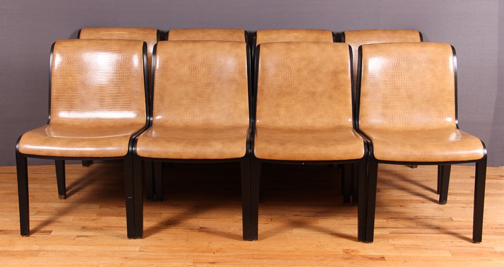 8 Knoll Chairs designed by Bill Stephens, 1972 vintage (1 of 7)