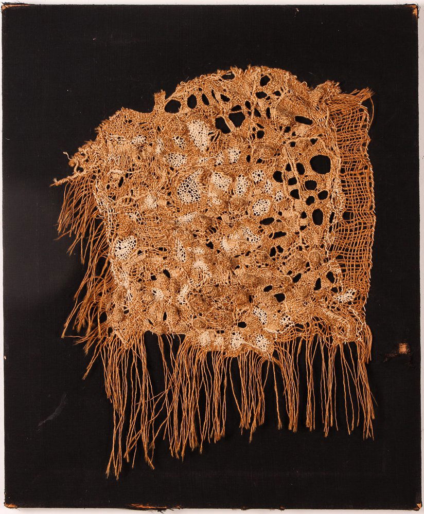 Marie Kelly rare 1950's "Abstract Fiber Construction" (1 of 6)
